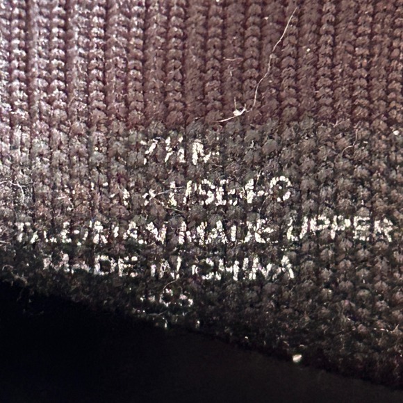 GUESS Womens 7.5 Black Knit Sock Sneakers Chunky Logo Platform High Top Shoes - Picture 14 of 14